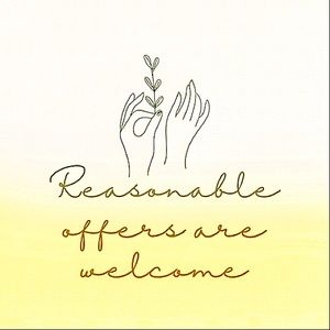 Send me an offer or bundle multiple items